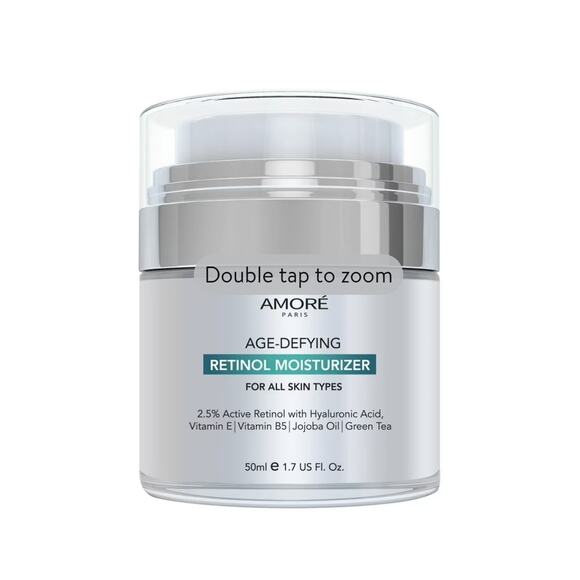 RETINOL 2.5% HIGH POTENCY ANTI-AGING MOISTURIZER DIMINISHES WRINKLES FINE LINES - Picture 1 of 4